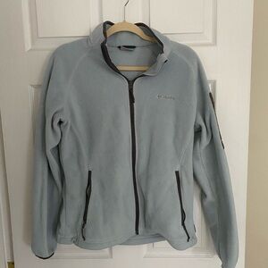 Columbia Men's Light Blue Fleece Jacket